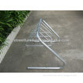 Hot dip galvanized steel outdoor bike carrier for bike parking/bicycle rack